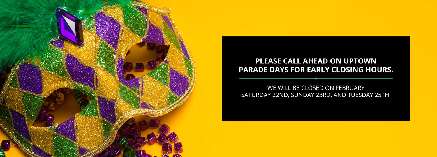 closed mardi gras parade